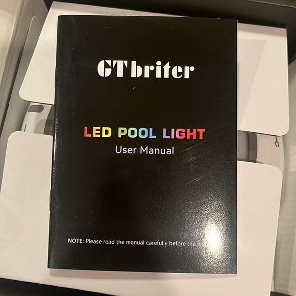Brand New LED Underwater Pool Light w/ App Control 20W RGB Colorful Night Swim - Picture 12 of 16